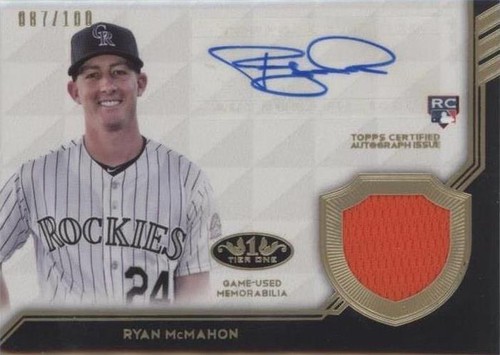 2018 Topps Tier One - Ryan McMahon #AT1R-RM