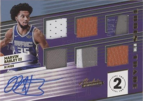 2018-19 Panini Absolute Memorabilia - Marvin Bagley III #T6-MB3