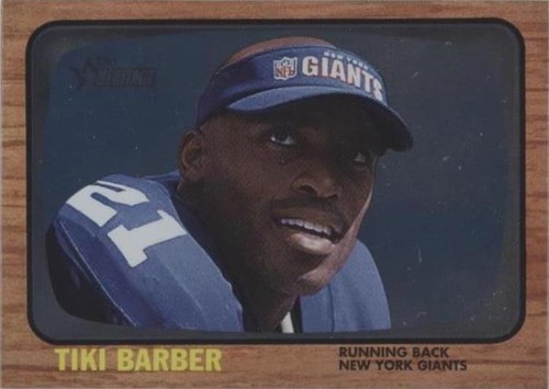 2005 Topps Heritage Tiki Barber #THC51