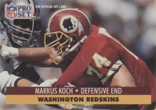 1991 Pro Set Markus Koch #678