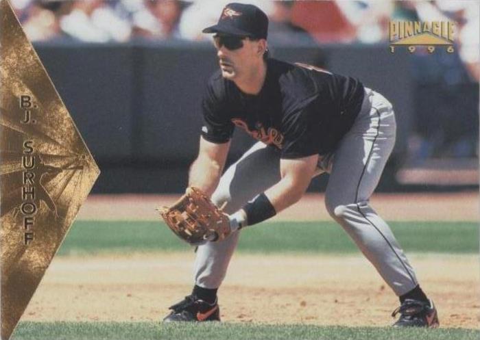 1996 Pinnacle - B.J. Surhoff #351