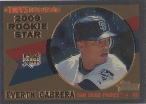 2009 Topps Heritage - Everth Cabrera #CHR200