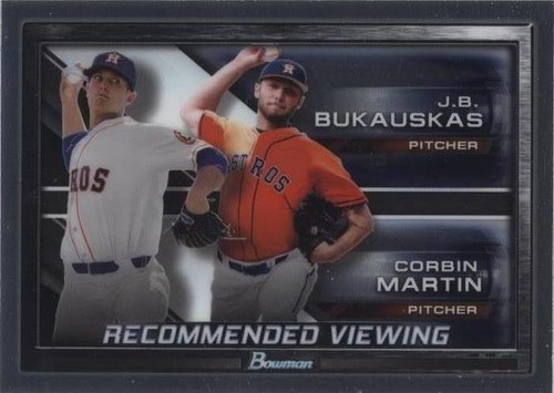 2017 Bowman Draft - Corbin Martin J.B. Bukauskas #RV-HOU