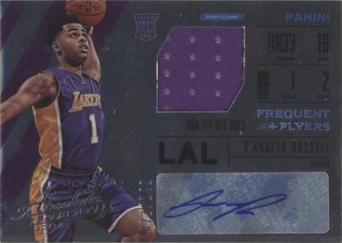 2015-16 Panini Absolute - D'Angelo Russell #FJA-DR