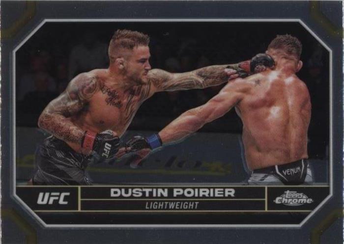 2018 Topps Chrome UFC - Dustin Poirier #FA-DP for sale | eBay