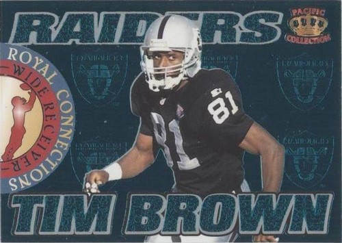 1995 Pacific Prisms Tim Brown #RC-5B