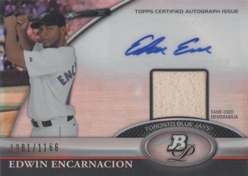 2011 Bowman Platinum - Edwin Encarnacion #BAR-EE