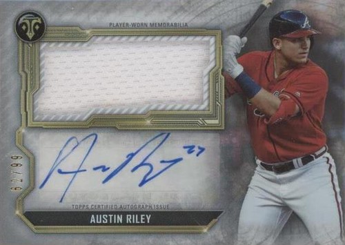 2020 Topps Triple Threads - Austin Riley #ASJR-AR