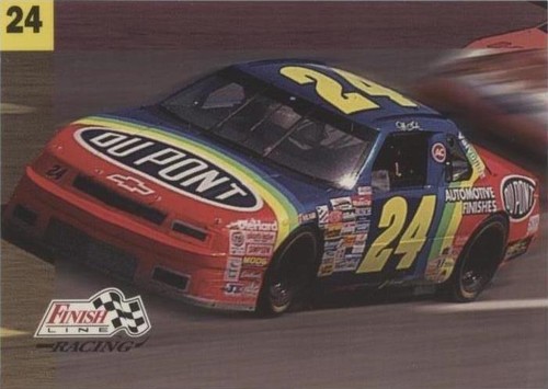 1993 Pro Set Finish Line - Jeff Gordon #14