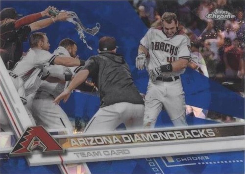 2017 Topps Chrome Sapphire Edition Baseball Trading Cards