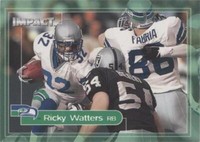 2000 Skybox Impact Ricky Watters #46