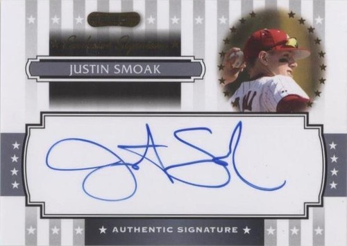 2008 Razor Signature Series - Justin Smoak #ES-9