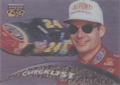 1996 Pinnacle Speed Flix - Jeff Gordon #86