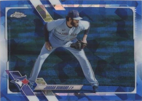 2021 Topps Chrome Update Series Sapphire Edition - Jordan Romano #US53