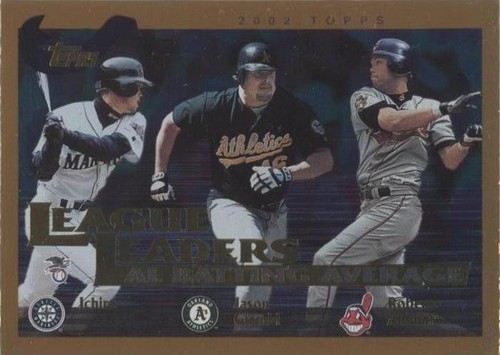2002 Upper Deck Vintage #271 Ichiro / Giambi / Alomar LL Seattle