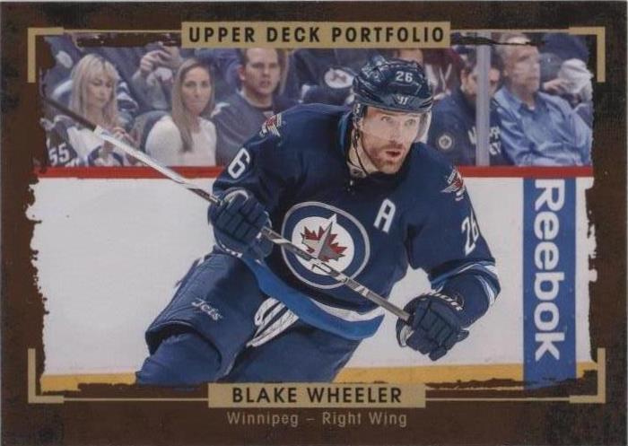 2015-16 Upper Deck Portfolio - Blake Wheeler #84