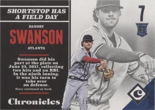 2017 Panini Chronicles - Dansby Swanson #108