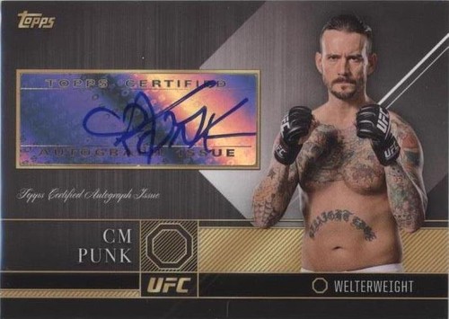 2016 Topps UFC Top of the Class - CM Punk #TCA-CMP