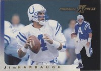 1997 Pinnacle X-Press Jim Harbaugh #47