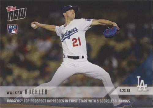 2018 Topps Now - Walker Buehler #119
