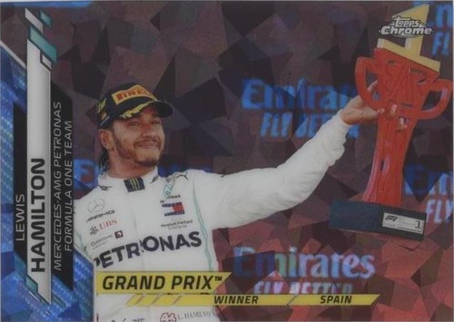 その他 2020 topps f1 sapphire Lewis Hamilton 2020 Topps Chrome Sapphire Formula 1 F1 Lewis Hamilton PSA 8