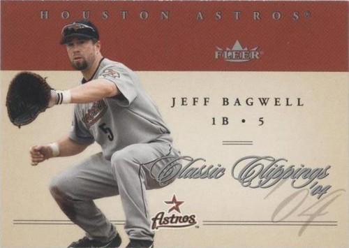 2004 Fleer Classic Clippings - Jeff Bagwell #18