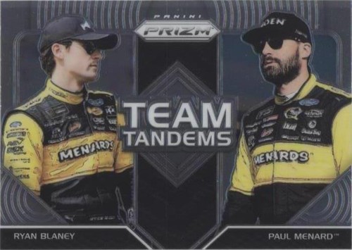 2018 Panini Prizm - Paul Menard Ryan Blaney #TT-7