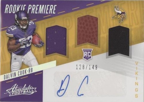 2017 Panini Absolute Dalvin Cook #203