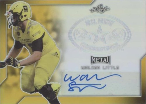 2017 Leaf Metal U.S. Army All-American Bowl Walker Little #BA-WL1