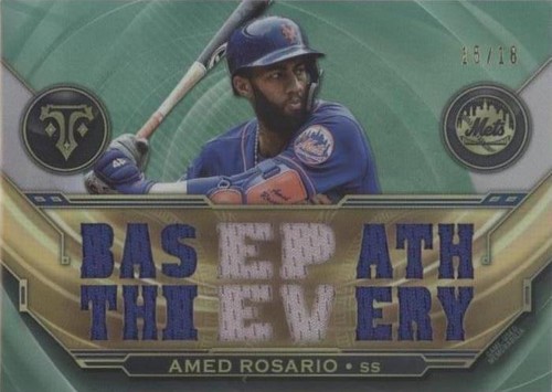 2019 Topps Triple Threads - Amed Rosario #TTR-ARO