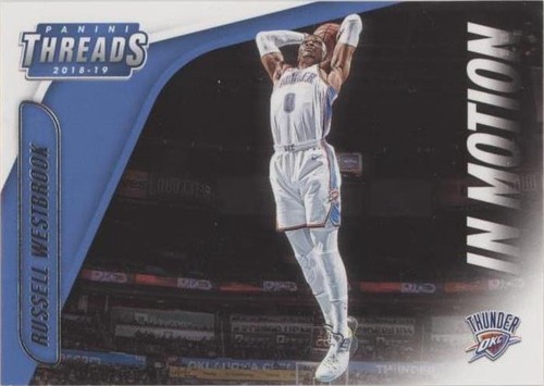 2018-19 Panini Threads - Russell Westbrook #2