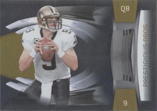 2009 Playoff Prestige Drew Brees #16