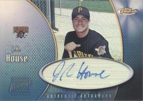 2001 Topps Finest - J.R. House #FA-JRH
