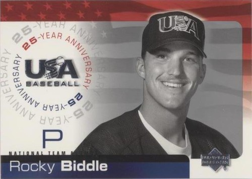 2004 Upper Deck USA Baseball 25-Year Anniversary - Rocky Biddle #USA-16