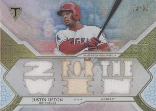 2018 Topps Triple Threads - Justin Upton #TTR-JU2