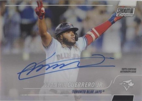 2022 Topps Stadium Club Chrome - Vladimir Guerrero Jr. #SCCBA-VG