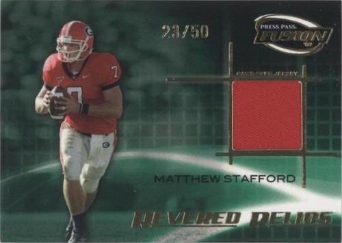 2009 Press Pass Fusion Matthew Stafford #RR-MS