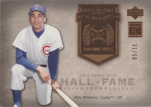 2005 Upper Deck Hall of Fame - Billy Williams #HFS-BW2