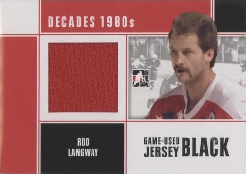 2010-11 In the Game Decades 1980s - Rod Langway #M-57
