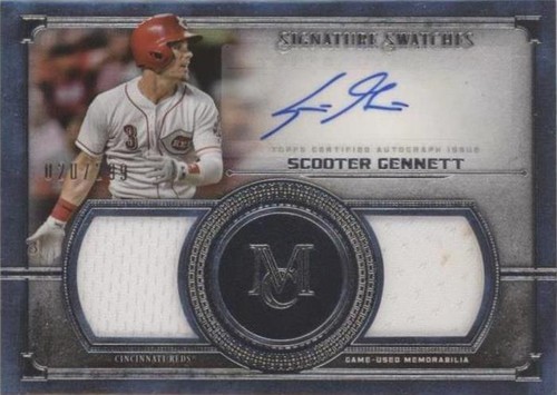 2019 Topps Museum Collection - Scooter Gennett #SSDA-SG