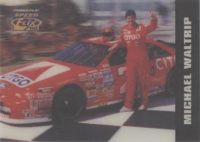 1996 Pinnacle Speed Flix - Michael Waltrip #8