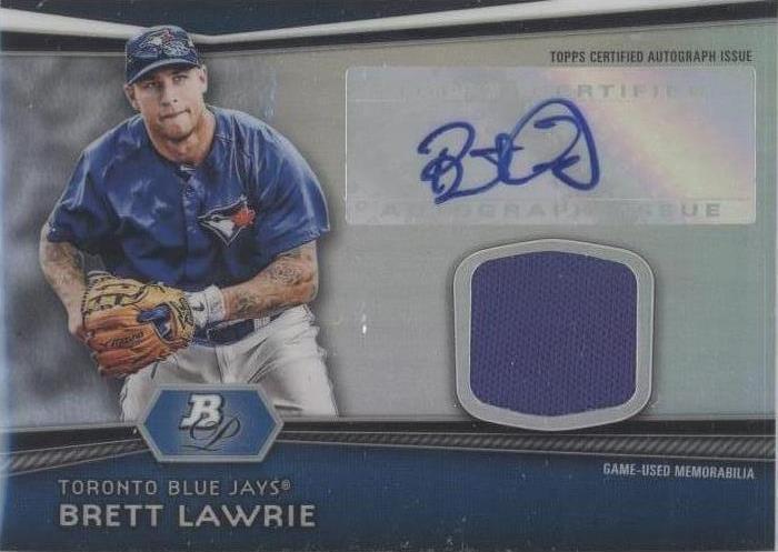 2012 Bowman Platinum - Brett Lawrie #AR-BL