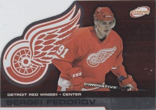 2002-03 Pacific Atomic - Sergei Fedorov #36