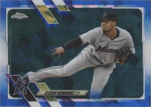 2021 Topps Chrome Update Series Sapphire Edition - Elieser Hernandez #US168