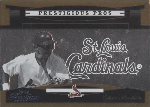 2005 Playoff Prestige - Edgar Renteria #PP-62