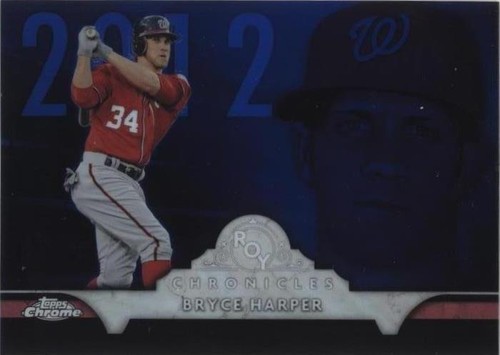 2016 Topps Chrome - Bryce Harper #ROY-BH