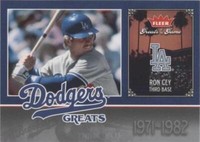 2006 Fleer Greats of the Game - Ron Cey #LAD-RC