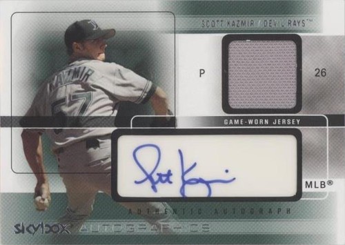 2005 Skybox Autographics - Scott Kazmir #AGJ-SK