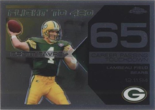2007 Topps Chrome Brett Favre #BFC-BF65