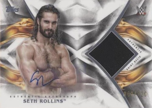 2019 Topps WWE Undisputed - Seth Rollins #UAR-SR